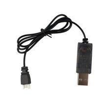 Venta al por mayor/Syma Cable de cargador USB de enchufe de Cable de carga de línea para X2 X3 X4 X5A X5C Hubsan F4 rc helicóptero piezas de cuadricóptero 2024 - compra barato