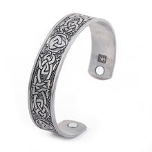 Women Men Viking Bangle Special Design Triskele And Nordic Totem Pattern Symbol For Brave Provide Dropshipping 2024 - buy cheap