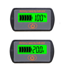 Battery Monitor voltmeter Capacity Indicator Tester F lead acid lifePo4 Li-ion Lithium DC 12v 24v 36v 48v 4s 7s 10s 12s 13s 14s 2024 - buy cheap