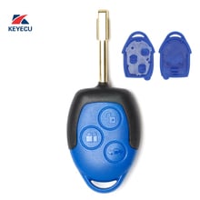 KEYECU Replacement Remote Car Key Shell Case Fob 3 Buttons for Ford Transit WM VM 2006 2007 2008 2009 2010 2011 2012 2013 2014 2024 - buy cheap