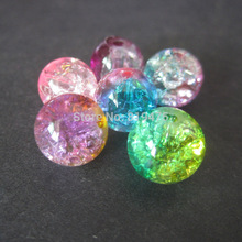 Cuentas redondas de cristal para fabricación de joyas, abalorios de colores variados, 8 y 10mm, varios colores, 30 unidades 2024 - compra barato