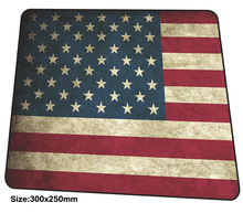 Bandera alfombrilla de ratón 300x250mm alfombrilla de la mejor alfombrilla de ratón de gaming jugador encerrado borde gran alfombrillas de ratón personalizadas de almohadillas para pc 2024 - compra barato