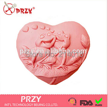 Frog on The Lotus Leaf Shaped Handmade Soap Mold Candle Molds Silicon Mould Chocolate Candy Moulds DIY Hot 3D Silicone Rubber 2024 - buy cheap