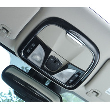 Luz de techo delantero de coche, lámpara de decoración moldura de cubierta de marco, Jeep Cherokee estilo para 2014-2016, 2 unids/set por juego, Interior de ABS 2024 - compra barato