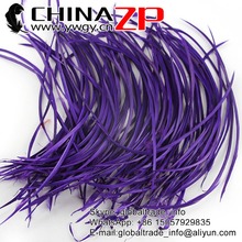 CHINAZP Factory 500pieces/lot Size 20-25cm Good Quality Dyed Purple Goose Biots Feathers for Costume Decorations 2024 - buy cheap