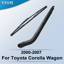 YITOTE Rear Wiper & Arm for Toyota Corolla Wagon 2000 2001 2002 2003 2004 2005 2006 2007 2024 - buy cheap