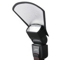 New Speedlite Flash Diffuser Softbox Silver / White Reflector Photography Studio Top Flash Light Reflective Shovel Free Shipping 2024 - buy cheap