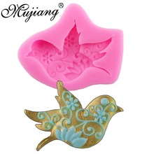 Dove Peace Resin Clay Candy Molds Fondant Chocolate Mold Silicone Cake Moulds Sugarcraft Cake Decorating Tools XL160 2024 - buy cheap