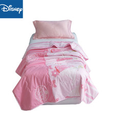 Летнее стеганое одеяло Disney для детей, для девочек, для спальни, Холодное сердце, Эльза и Анна, 200*230 см, хлопковое постельное белье для леди, украшение для дома, лидер продаж 2024 - купить недорого