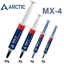 ARCTIC  MX-4  2g 4g 8g 20g  MX4 processor CPU  Cooler Cooling Fan Thermal Grease VGA Compound  Heatsink Plaster paste 2024 - buy cheap