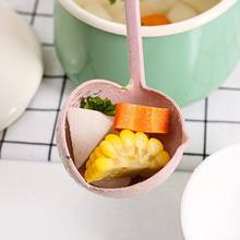 2 In 1 Hot Pot Dinnerware Porridge Soup Spoon With Filter Skimmer Kitchen Utensil Long Handle Colander pink 2024 - buy cheap