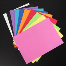 100Pcs/Lot Overvalue Lowest Price A4 Multicolor Folded Paper Fold Scrapbooking Paper Craft DIY 21*29.7cm 2024 - buy cheap