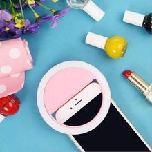 High Light Led Selfie Lamp Ring Light Portable Flash Camera Phone Photography Ring Light Enhancing Photography for Smartphone 2024 - buy cheap