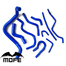 MOFE 10 шт. оригинальный логотип охлаждающей жидкости нагреватель силиконовый шланг радиатора для автомобиля D15 Civic K6 SOHC D16 EG6 92 ~ 97 2024 - купить недорого