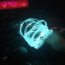 Styling car 3 m 6 colors lining EL cold light neon car decoration for Audi all series Q3 Q5 SQ5 Q7 A1 A3 S3 A4 A4L A6L A7 S6 S7 2024 - buy cheap