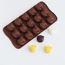 15 Holes Piggy Shaped Candy Mould Silicone Chocolate Fondant Kitchen Molds Bakeware Baking Mold Tool CT2136 2024 - buy cheap