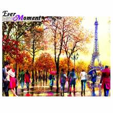 Ever moment pintura de diamante completo quadrado broca 5d diy imagem de strass decoração de casa diamante bordado mosaico asf1349 2024 - compre barato