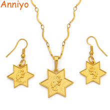 Anniyo Gold Color Small Pendant Necklaces for Womens,Papua New Guinea Jewellery PNG National Itmes #101806 2024 - buy cheap