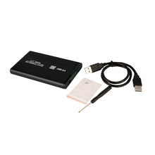 Sata para usb caixa de disco rígido 2.5 "usb 2.0 disco rígido externo hdd gabinete/caso de alumínio caddy hdd caixa 10 pces um pacote 2024 - compre barato