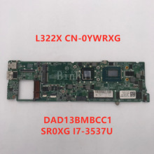 High quality For XPS L322X Laptop Motherbaord CN-0YWRXG 0YWRXG YWRXG 12310-1 With SR0XG I7-3537U  CPU 8GB 100% full Tested 2024 - buy cheap