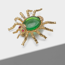 Amorita boutique Green spider design pin fashion insect brooch 2024 - buy cheap