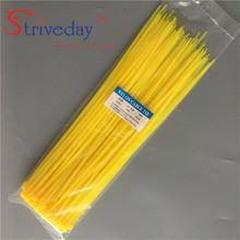 100pcs/Lot color nylon cable ties 4*300mm green red yellow blue green black white plastic cable ties DIY 2024 - buy cheap