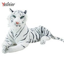 Kawaii Cute White 25cm Tigers Plush Toys Simulation Tigers Stuffed Dolls Baby Pillow Plush Kid Toys Gift 2024 - buy cheap