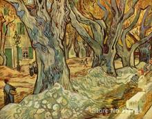 Canalización de regalo de Navidad, obra de Vincent Van Gogh, reproducción de pintura al óleo, alta calidad, hecha a mano 2024 - compra barato