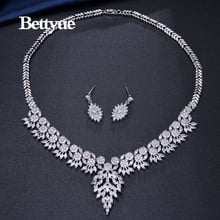 Bettyue Brand Fashion Charm AAA Cubic Zircon Two Colors Europe And America Style Wholesale Jewelry Sets For Woman Wedding Gifts 2024 - buy cheap