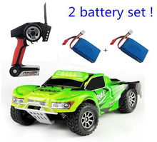 2pcs battery set ! Wltoys A969 RC Car 1:18 2.4G Remote Control Car 4WD off road rc drift car 2024 - buy cheap