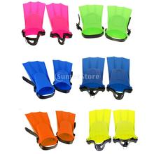 Snorkeling Swimming Diving Rubber Flippers Shoes Fins Adult Kids Diving Learning Tools 2024 - buy cheap