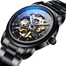 Wlisth relógio de pulso mecânico masculino de alta qualidade, marca de luxo, relógios de negócios, à prova d'água, automático 2024 - compre barato