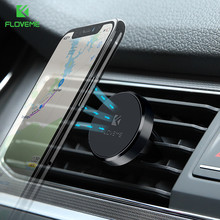 FLOVEME Magnetic Phone Car Holder Stand For iPhone XR XS X Xiaomi Air Vent Mount GPS Mobile Phone Holder in Car telefon tutucu 2024 - buy cheap