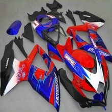 ABS carenados kits para GSXR600 GSXR750 08 09 10 R600 R750 K8 GSX-R600 GSXR 600, 750, 2008, 2009, 2010, rojo, azul, blanco, negro, púrpura 2024 - compra barato