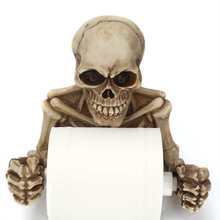 Toilet Paper Holder Creative Skull Tissue Box Holder Wall Mount Sanitary Roll Paper Storage Bathroom Organizer Toilet Paper Rack 2024 - buy cheap