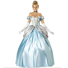 Fairy Tales Princess Costume Adult Elegant Carnival Cosplay Women Deluxe Fancy Dresses Stage Costume Halloween Party Dress 2024 - buy cheap