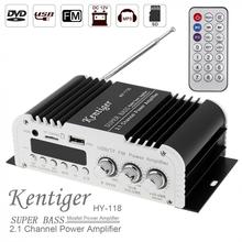 HI-FI 2.1CH Super Bass Car Audio High Power Amplifier FM Radio Player Support SD/USB/DVD/MP3  with Remote Controller 2024 - buy cheap