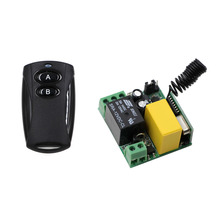 New Item RF Wireless Remote Control Switch AC 220V 10A 1 Channel Mini Receiver + Transmitter for Intelligent Home 315Mhz 2024 - buy cheap
