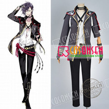 COSPLAYONSEN Touken Ranbu Akashi Kuniyuki Cosplay Costume Full Set All Size 2024 - buy cheap