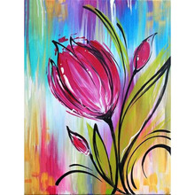 Full square/Round drill Diamond embroidery Colored flowers 5D DIY diamond Painting Cross Stitch Rhinestone Mosaic decor  HYY 2024 - buy cheap