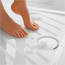 6pc Portable Anti Slip Bath Grip Stickers Non Slip Shower Strips Pad Flooring Safety Tape Mat Applique Stickers Bath Tub Shower 2024 - buy cheap