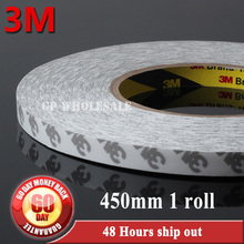1x (45cm) 450mm width*50 meters Original 3M 9080 Double Sided Tape Adhesive for LCD LED Strip high temperature 2024 - buy cheap