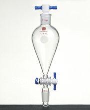 F451250 Funnel, Separatory, Capacity:250ml, Joints:14/20, PTFE stopcock:4mm, Stopper:PTFE 2024 - buy cheap