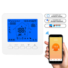 Termostato Digital con WiFi, controlador de temperatura inteligente, caldera de Gas y agua eléctrica, calefacción de suelo, 3A, aplicación de voz TUYA Smart Life 2024 - compra barato