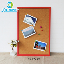 90x60cm Bulletin MDF Wood Frame Cork Board High Quality Message Memo Board Factory Direct Sell Home Decorative Free Accessories 2024 - buy cheap