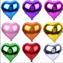 5pcs 18 inch Red Pink Love Foil Heart Helium Balloons Wedding Decoration Birthday Party Kids I Love You Marriage Party Supplies 2024 - buy cheap