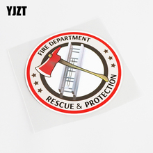 YJZT-pegatina reflectante de rescate y protección para coche, pegatina de PVC para coche, impermeable, 12CM x 12CM, 13-0747 2024 - compra barato