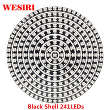 WESIRI WS2812B DIY LED Ring 1 8 12 16 24 32 40 48 60 93 241 Bits LEDs WS2812B SK6812 5050 Built-in RGB Addressable DC5V LED Ring 2024 - buy cheap