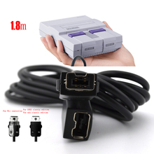 Cabo de extensão de 100 m para snes mini classic, wii, mini nes, edição, 1.8 peças 2024 - compre barato