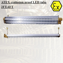 BPY explosion proof led tube fixture 2ft 4ft ATEX zone 1 linear LED highbay light fixtures 2024 - buy cheap